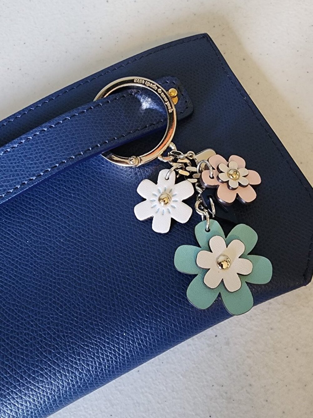 Kate Spade Key Chain/ Bag Charm "EUC"